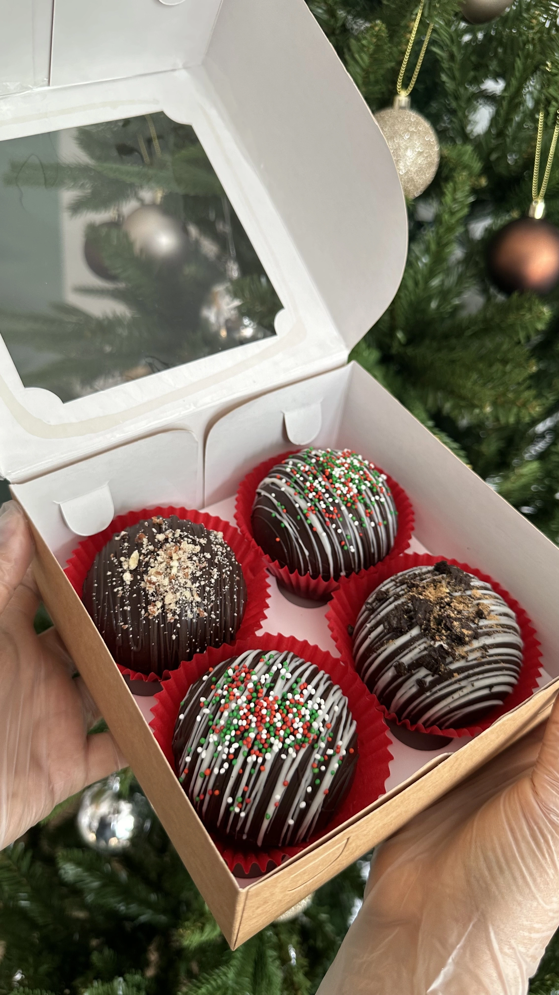 Chocobombas Navideñas